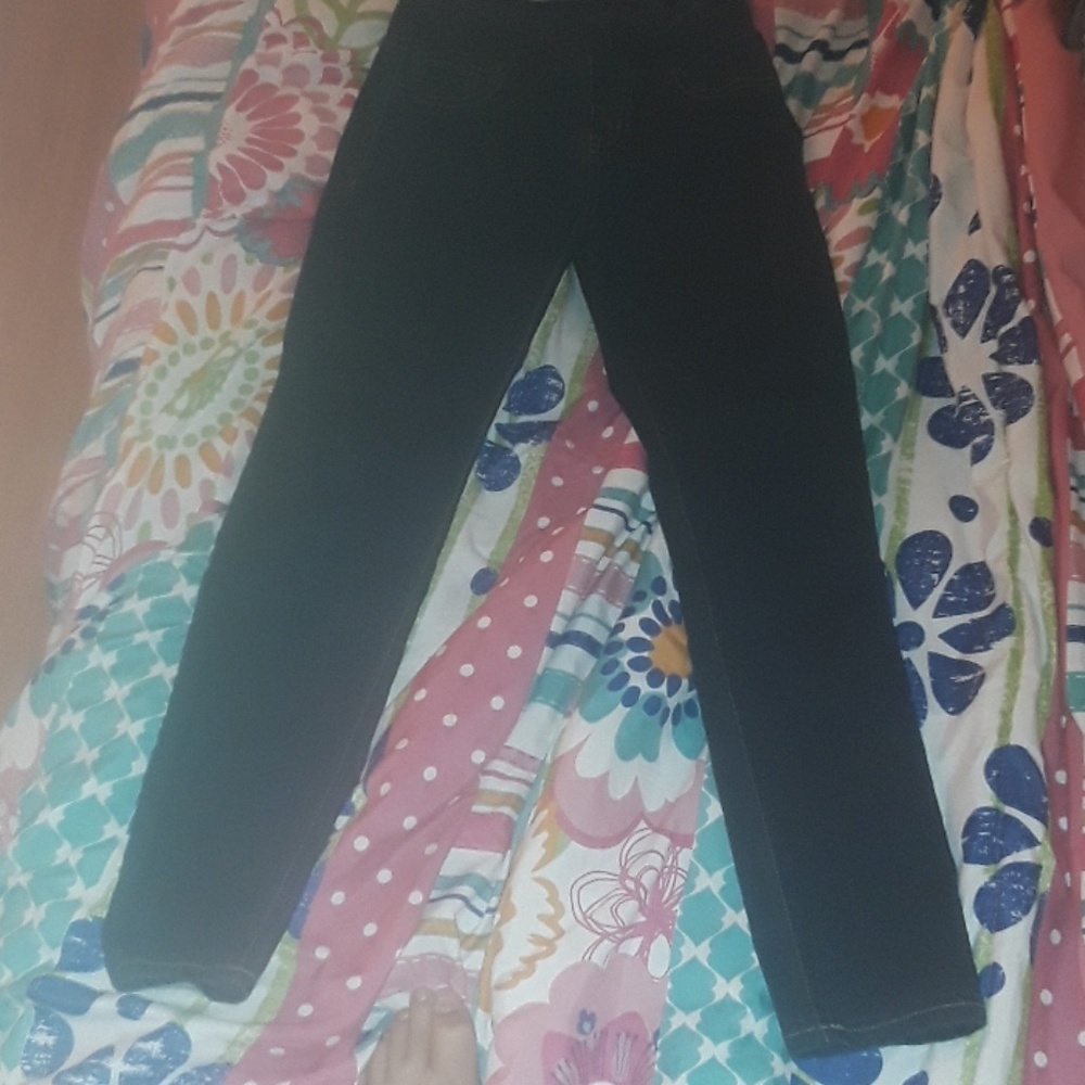 Dark blue jean pants